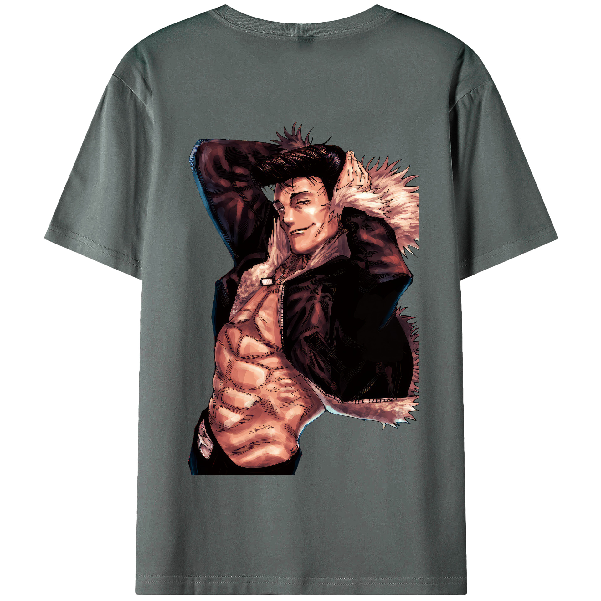 （画像用） 呪術廻戦 Jujutsu Kaisen 綿100％半袖Tシャツ（背面プリント）